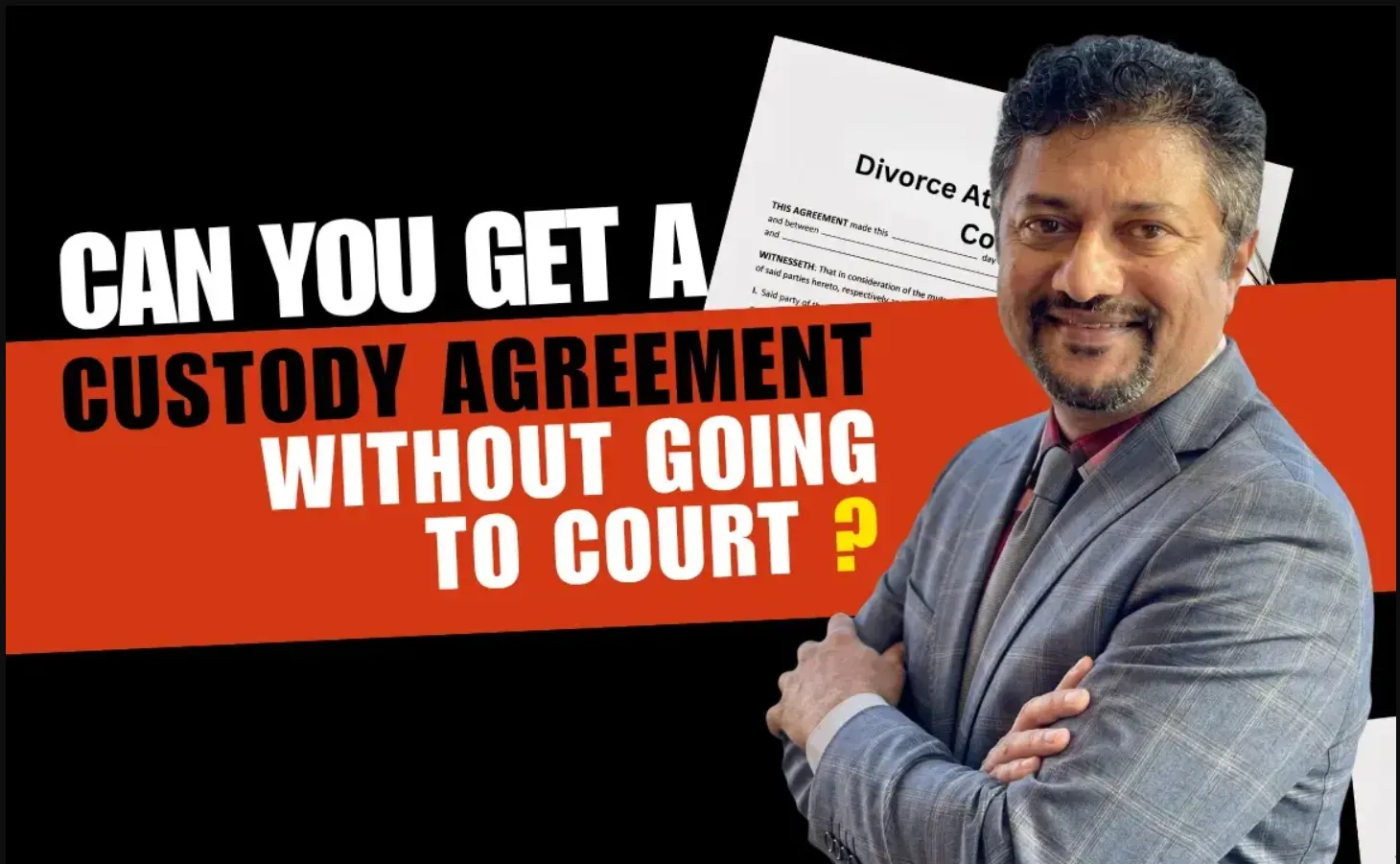 Can You Get A Custody Agreement Without Going To Court