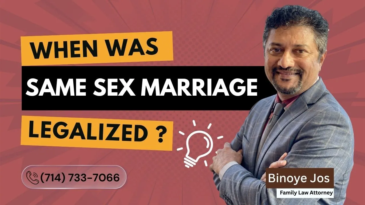 When was Same Sex Marriage Legalized