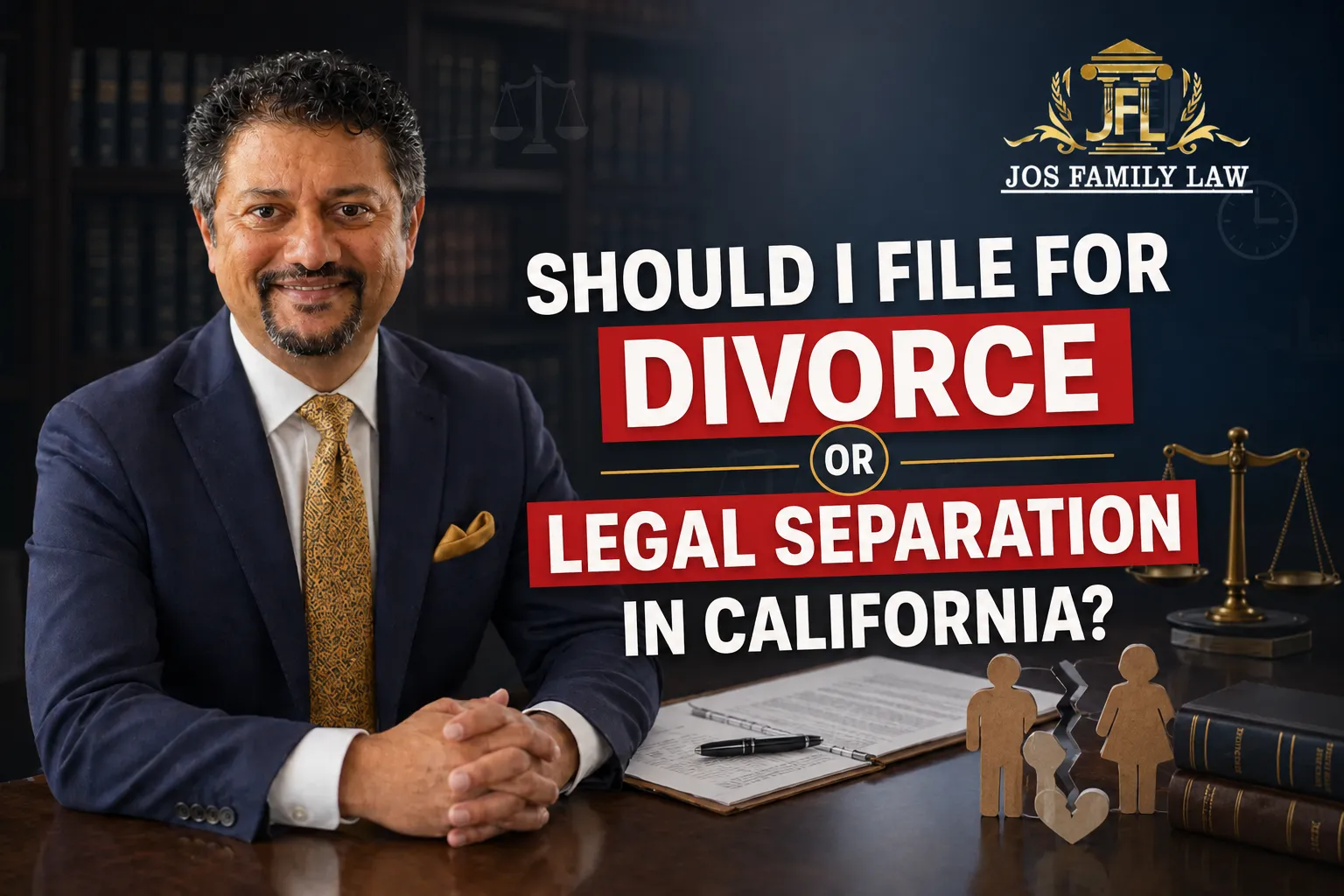 Should I File for Divorce or Legal Separation in California?