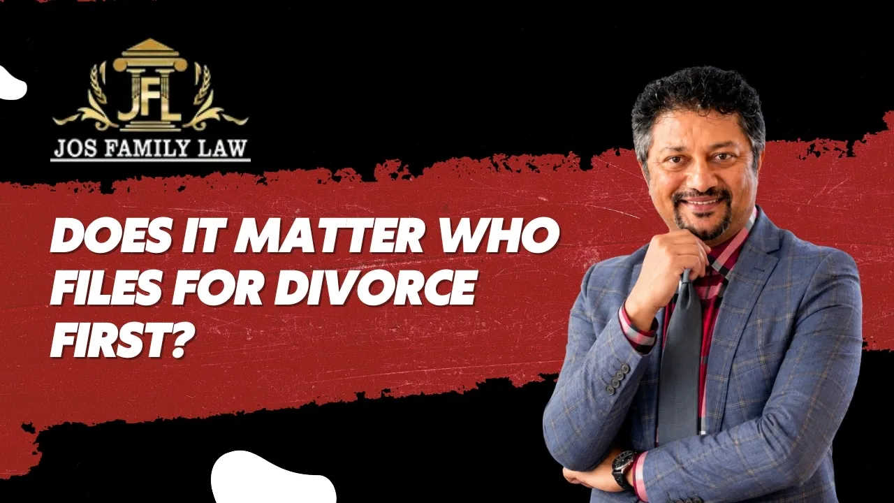 Does It Matter Who Files for Divorce First?