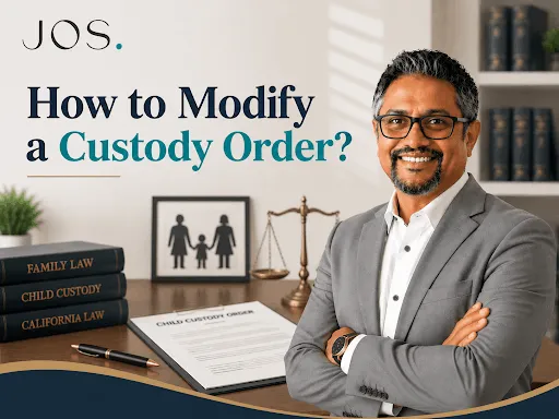 Child custody lawyer in Orange County explaining how to modify a custody order