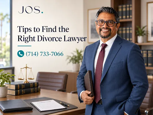 Divorce attorney in Orange County explaining tips for finding the right divorce lawyer