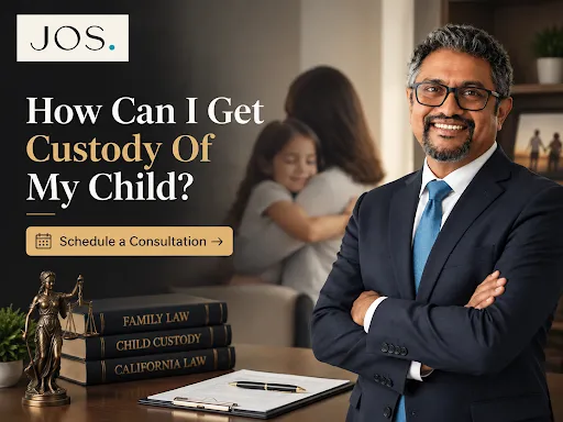 Orange County child custody lawyer explaining how a parent can seek custody of their child