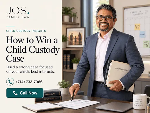 Orange County child custody lawyer explaining how to win a child custody case
