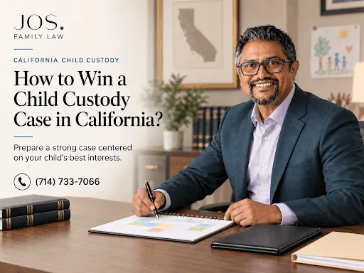 Child custody lawyer explaining child custody laws in California