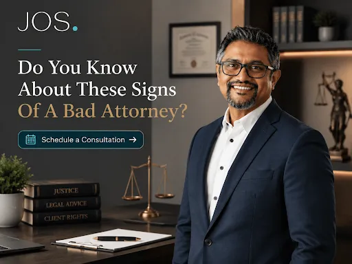 Family law attorney in Orange County explaining the warning signs of a bad attorney
