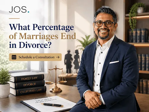 Orange County divorce attorney explaining what percentage of marriages end in divorce