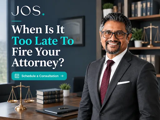 Family law attorney in Orange County explaining when it may be too late to change attorneys