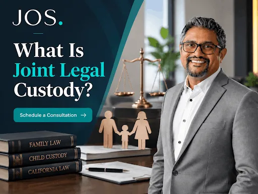 Orange County child custody lawyer explaining joint legal custody