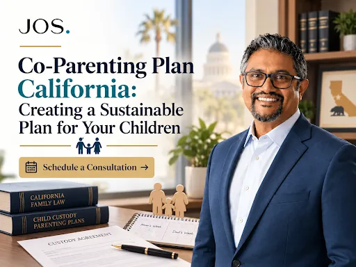 Co-Parenting Plan California – parenting schedule outlining custody, visitation, communication, and shared parental responsibilities