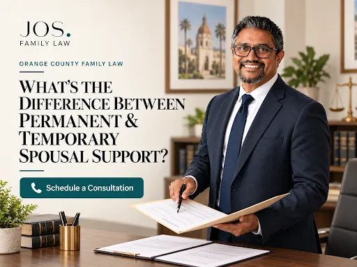 WHAT'S THE DIFFERENCE BETWEEN PERMANENT & TEMPORARY SPOUSAL SUPPORT?